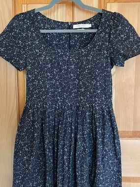 Christy Dawn Scarlet dress ginko black